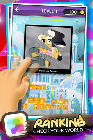 Scratch Picture Games Pro "for My Little Pony Fan" screenshot 2