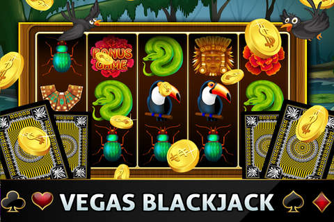 Authentic Vegas Blackjack - Free Casino Card Game screenshot 2