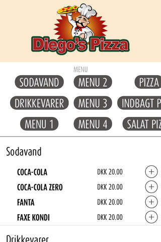 Diego´s Pizza Glostrup screenshot 2