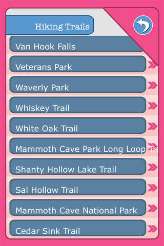 Hiking Trails Mammoth Cave National Park Guide screenshot 4