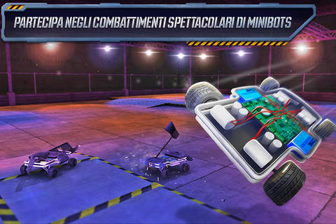 Robot Fighting 2 - Minibot Battle 3D Deluxe screenshot 2