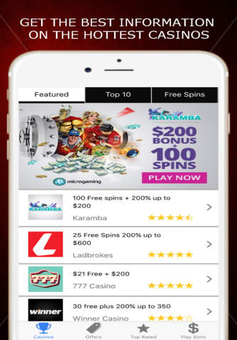 Online Casino Real Money Offers and promotions guide screenshot 3