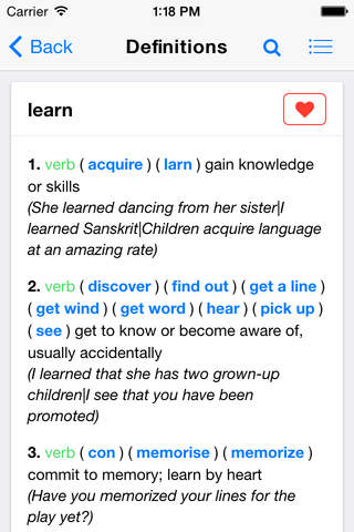 English to English Dictionary screenshot 3