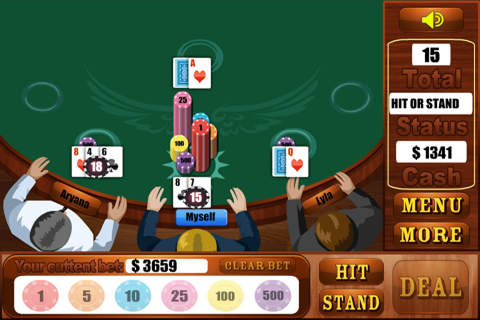 Blackjack Combat screenshot 2