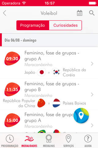 Globo Rio 2016 screenshot 3