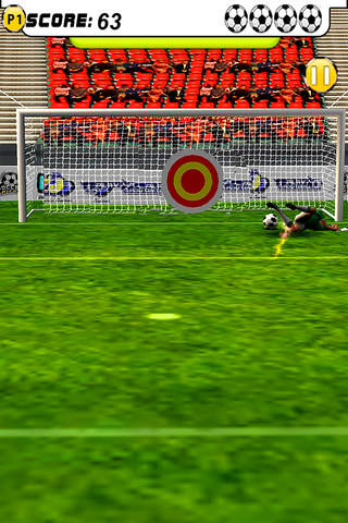 Real Soccer flicks Challenge 2016 Pro - 3d perfect panelty fever game screenshot 2