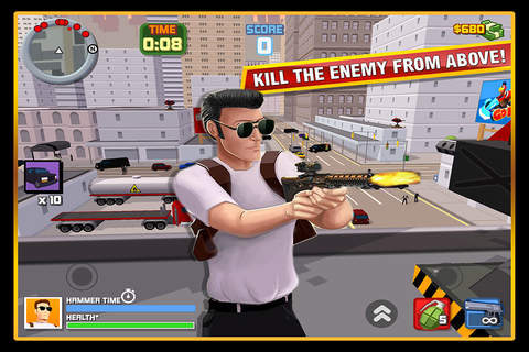 Crime City Real Action Mafia Simulator Theft kill Shooting Auto Sniper Games screenshot 2