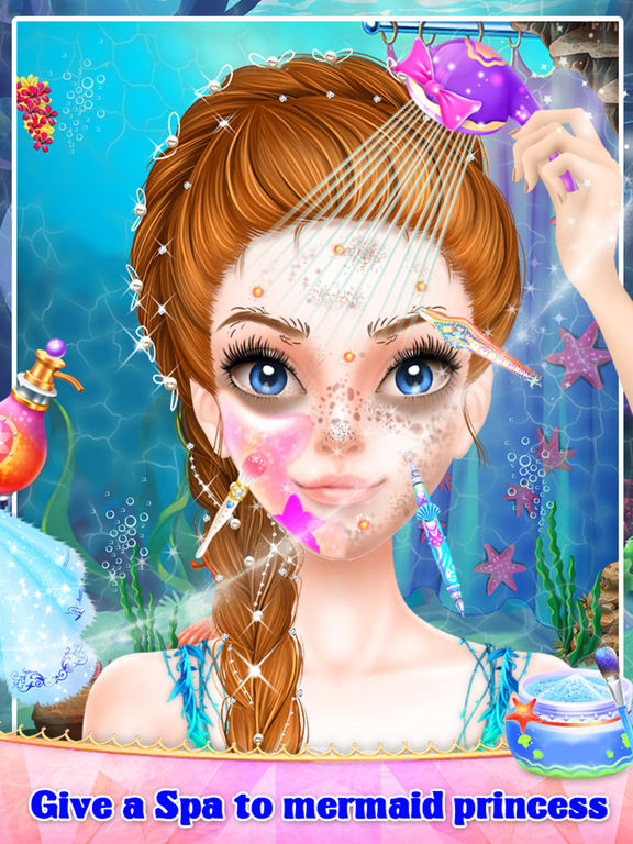Mermaid Princess Spa & Dressup для iPad
