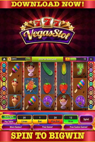 777 Classic Casino Slots:Free Game Best HD screenshot 2