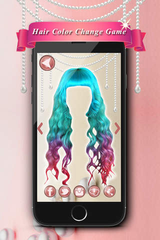 Ombre Hair Salon Color Change Game - Create Perfect Virtual Make.over & Fashion.able Photo Montage.s screenshot 2