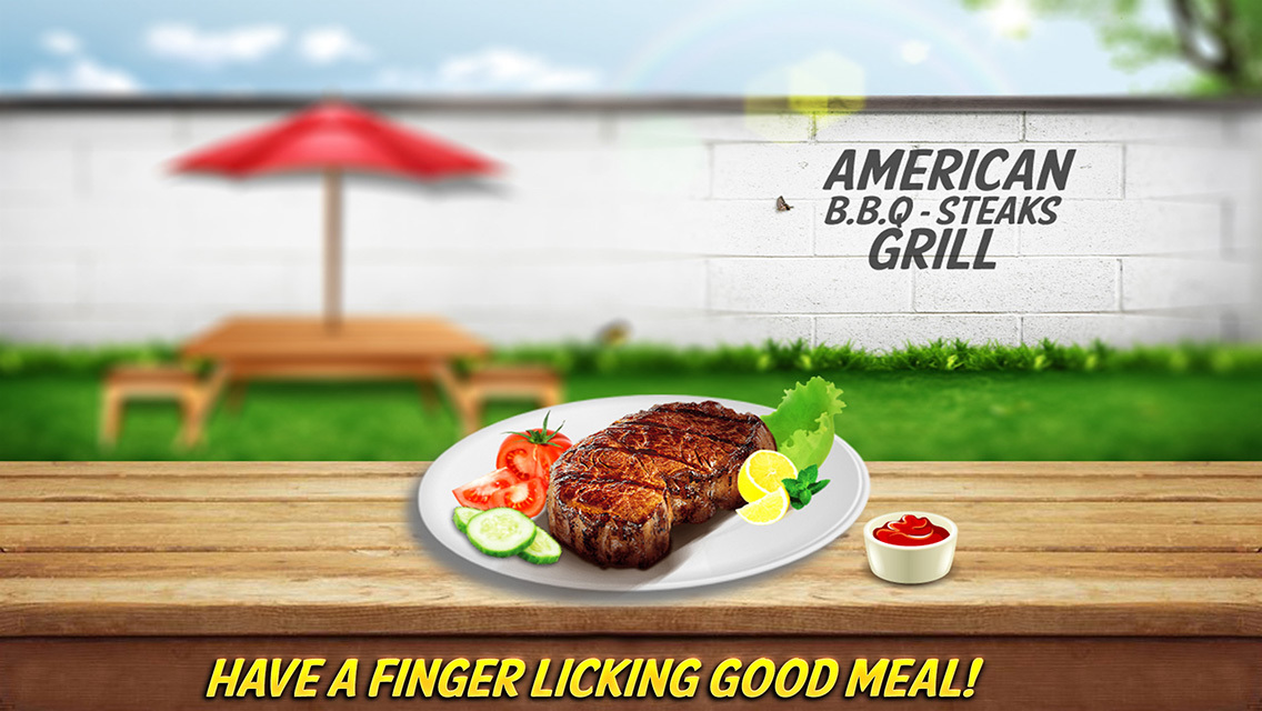App Shopper American BBQ steak & skewers grill Outdoor barbecue