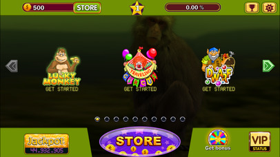 Screenshot 3 Crazy monkey — игровые аппараты и автоматы бесплатно онлайн