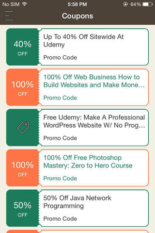 Coupons for Udemy screenshot 2