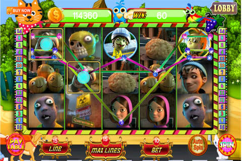 Slots Mania: Of fruits Spin Zoombie screenshot 2