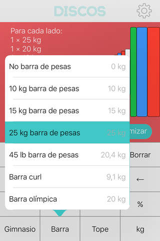 Plates - Barbell Plate Weight Calculator screenshot 3