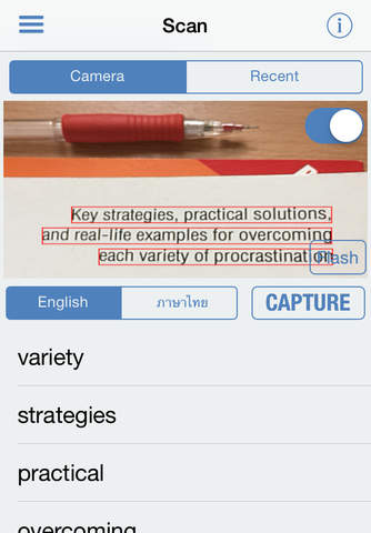 Thai Dictionary Elite screenshot 2