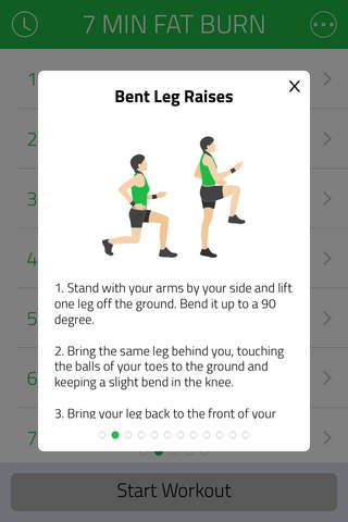 7 Minute Workout Challenges screenshot 4