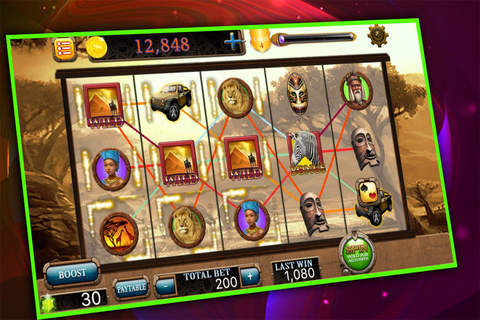 Coins Safari Slots - 777 Casino! Big Win Jackpots with Wild Slots Game and Party Bonus screenshot 3