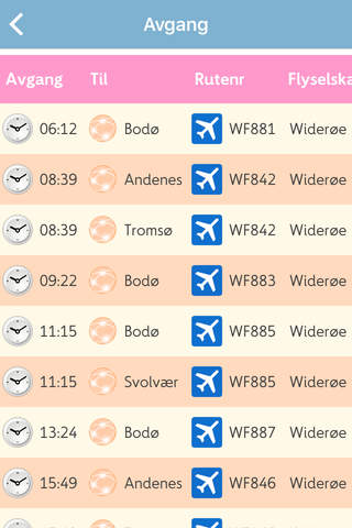 Stokmarknes Lufthavn Flytider Flight Status screenshot 2