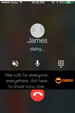 nanu - free calls for everyone screenshot 2