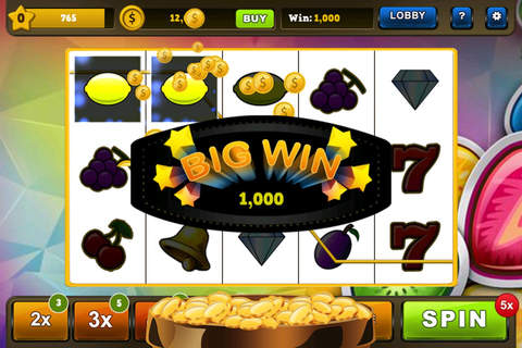 777 Jackpot Slots : House of Fun - Play Vegas Jackpot Slot Machines screenshot 2