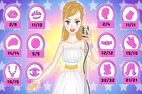 Super Star Maker - Beauty Color Salon&Cute Girls Makeup screenshot 3