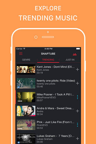 SnapTube Pro - Free Music Player for Youtube Music screenshot 2