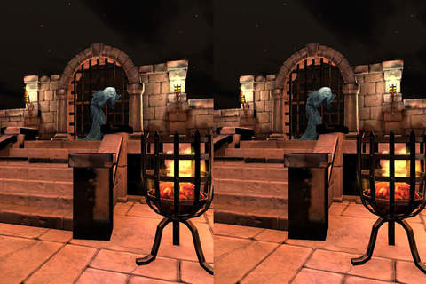 VR Haunted Dungeon House Simulator 3D 2 Free screenshot 3