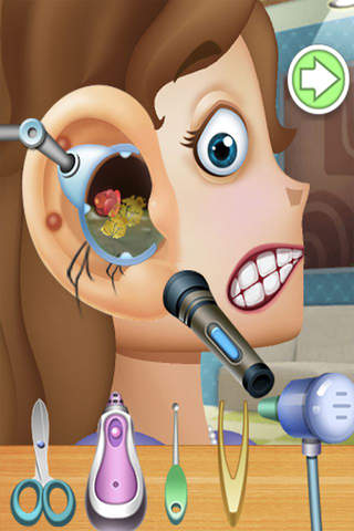Little Doctor Ear Game for Sofia The First Version screenshot 2