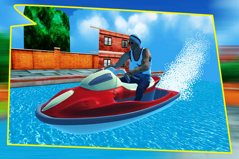 Power Speed Motor Jet Boat 3D screenshot 4