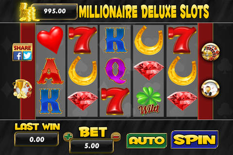 Aaron Millionaire Deluxe Slots - Roulette - Blackjack 21 screenshot 2