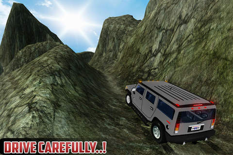 Extreme Hummer Jeep Mountain Drive Simulator Pro screenshot 3