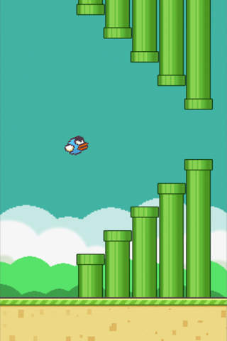 Flappy Bird-The Classic Original Bird Game Remake Free Version screenshot 2