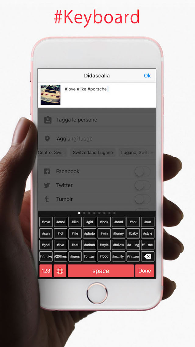 App Shopper Keyboard Hashtag Utilities 