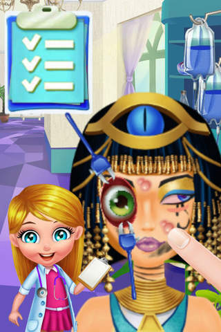 Dream Fairy's Eyes Doctor - Beauty Surgeon Salon/ Girl Operation Games For Kids screenshot 3