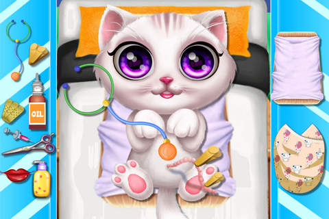 Kitty Mommy's New Baby - Pets Pregnancy Check/Sugary Infant Resort screenshot 3