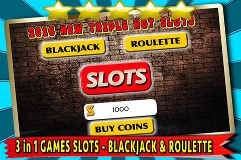 2016 New Triple Hot Slots - Casino Slots screenshot 2