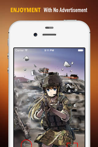 Military Anime Wallpapers HD: Quotes Backgrounds with Art Pictures screenshot 2
