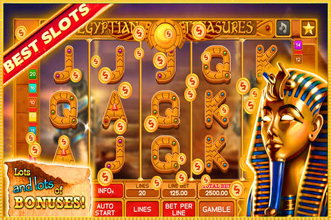 777 Slots Awesome Pharaoh King: Sloto Machines HD! screenshot 2