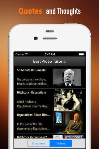 Alfred Hitchcock Biography and Quotes: Life with Documentary screenshot 3