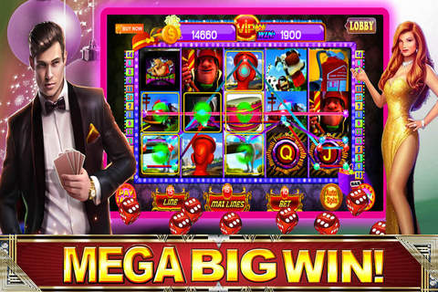 Big Gold Slots Pet Triple Fire Casino Slots: Free Slot  Free Games HD ! screenshot 2