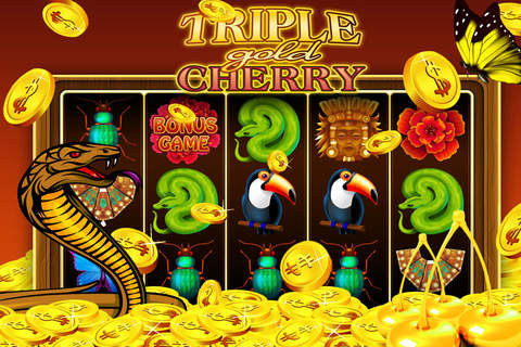 Triple Gold Cherry Slots Pro - Casino Game screenshot 2