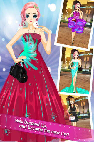 Super Fashion Queen - Star Makeup Salon,Gorgeous Prom,Girl Funny Games screenshot 2