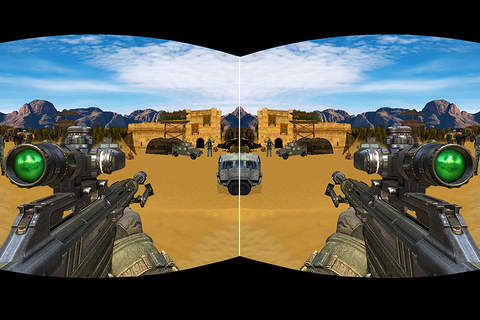 VR Sniper Desert Action screenshot 4