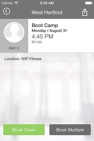 WIP Fitness screenshot 4