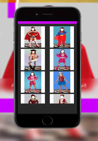 Girls Superhero Suit-Super Kids Costume Photo Montage Pro Photo  Suit  New screenshot 4