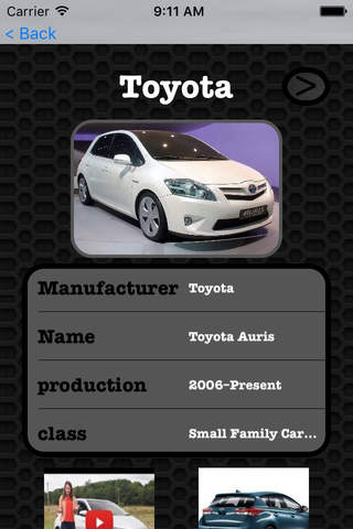 Toyota Cars Video and Photo Collection Premium screenshot 3