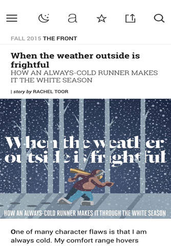 Скриншот из The Outdoor Journal Magazine