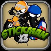 A Stickman Hero Xtreme X3 - Stick Man Skater & BMX Games