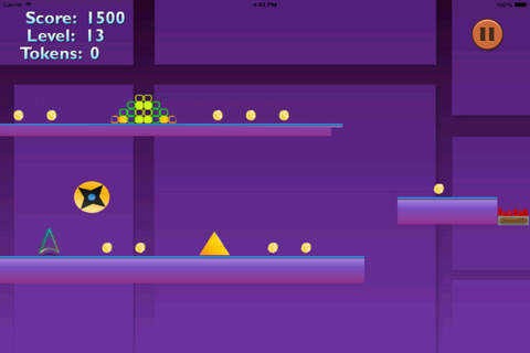 Bouncing Spikes Amazing - Temple Geometry Jump screenshot 4